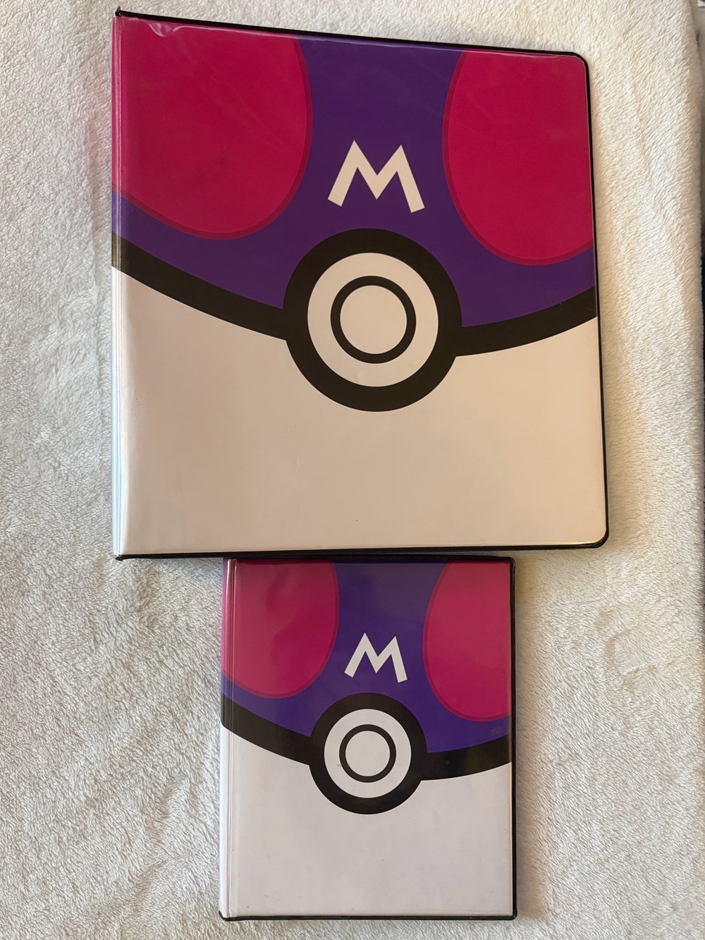 Pokemon Master Ball 3 Ring Binder & UltraPro 4 Pocket Binder